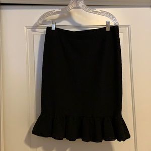 Anthropologie ruffle skirt